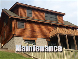  Salem, Alabama Log Home Maintenance